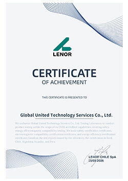 China Global United Technology Services Co.,Ltd. certification